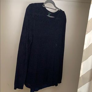 Navy Ralph Lauren sweater 1x